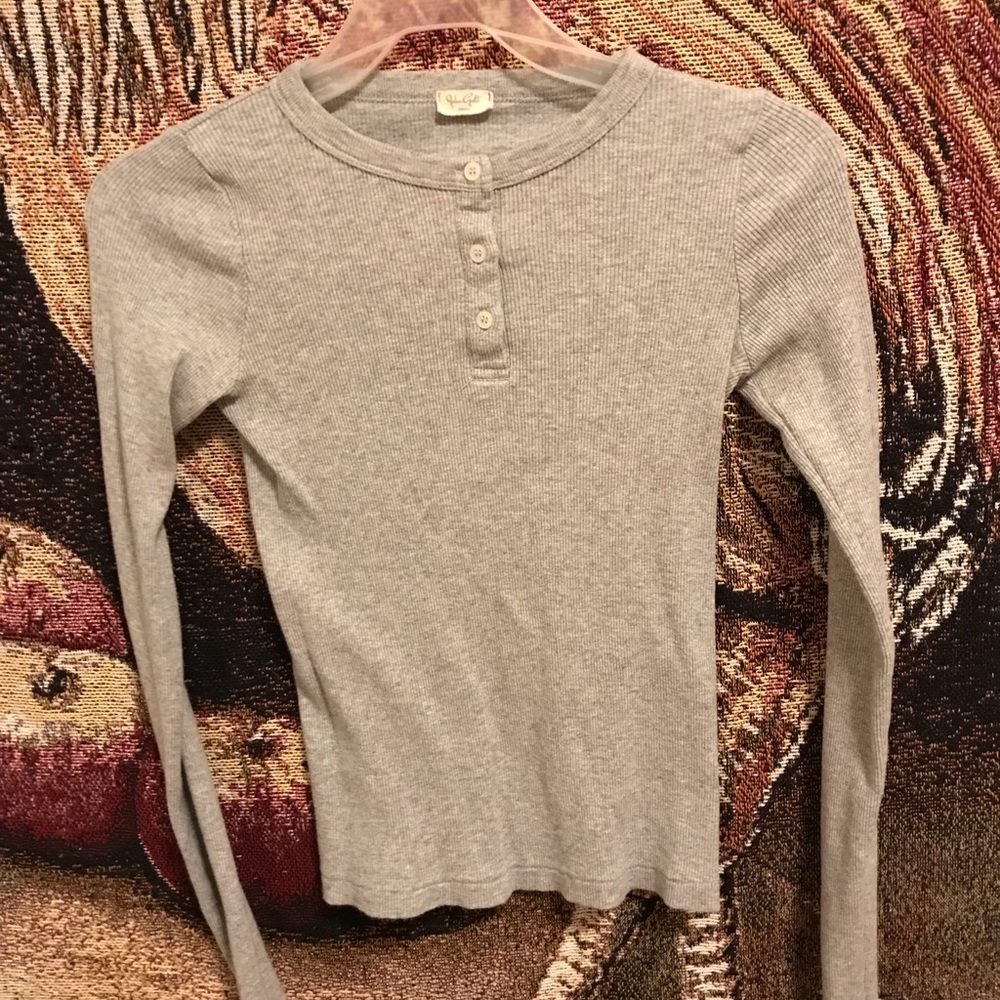 Brandy Melville/ John galt grey long sleeve